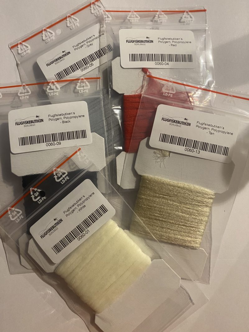 Flugfiskebutiken´s Polygarn, Polypropylene Floating Yarn