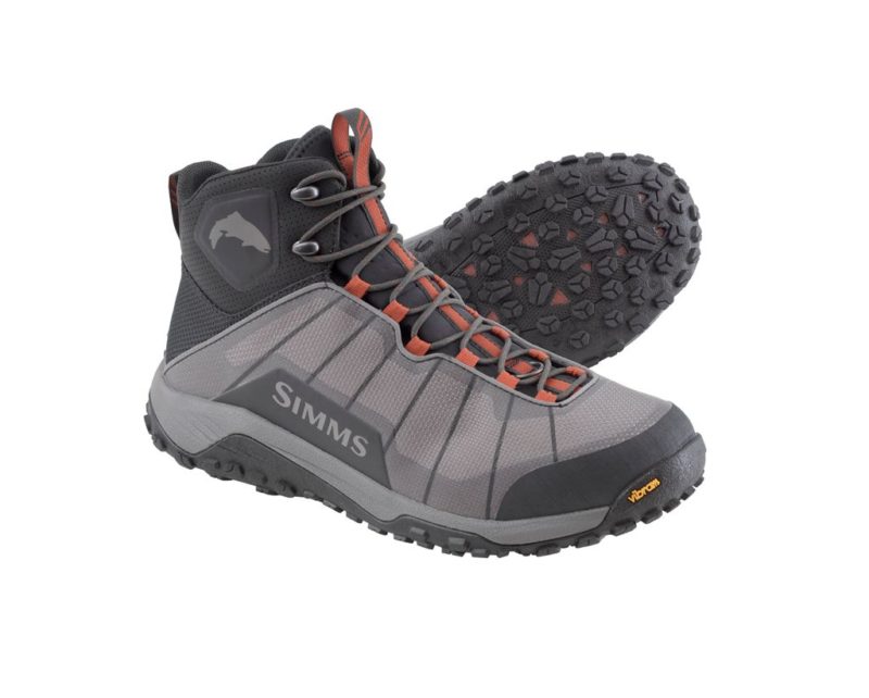 Simms Flyweight Boot Gummisula - Steel Grey