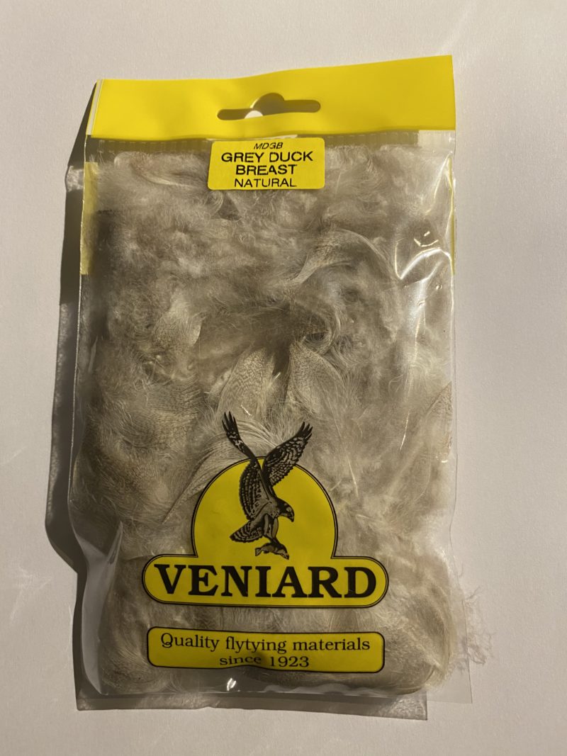 Gräsand "Fan Wing" Grå Bröstfjäder