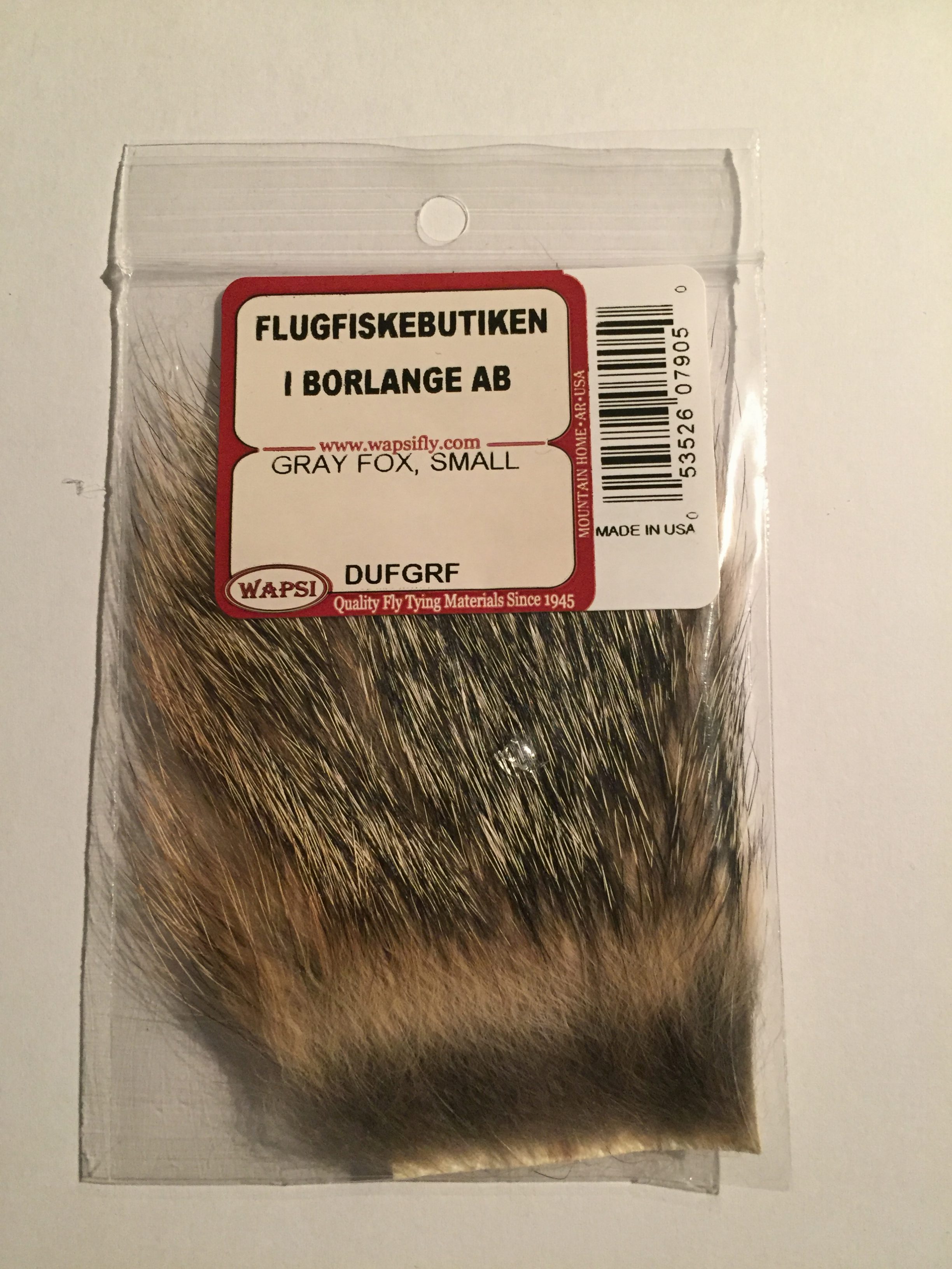Wapsi Gray Fox Hair - Small