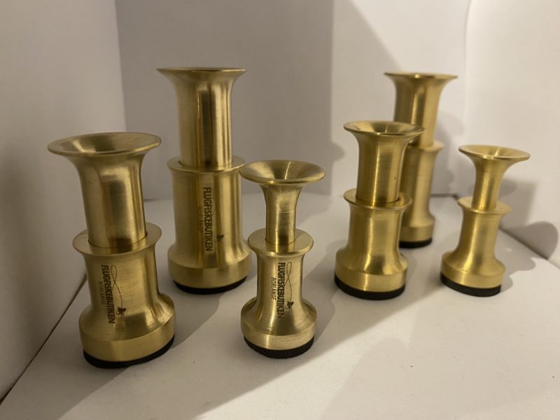 Flugfiskebutiken´s Hairstacker Pack of 3 (Small, Medium, Large) - Gold