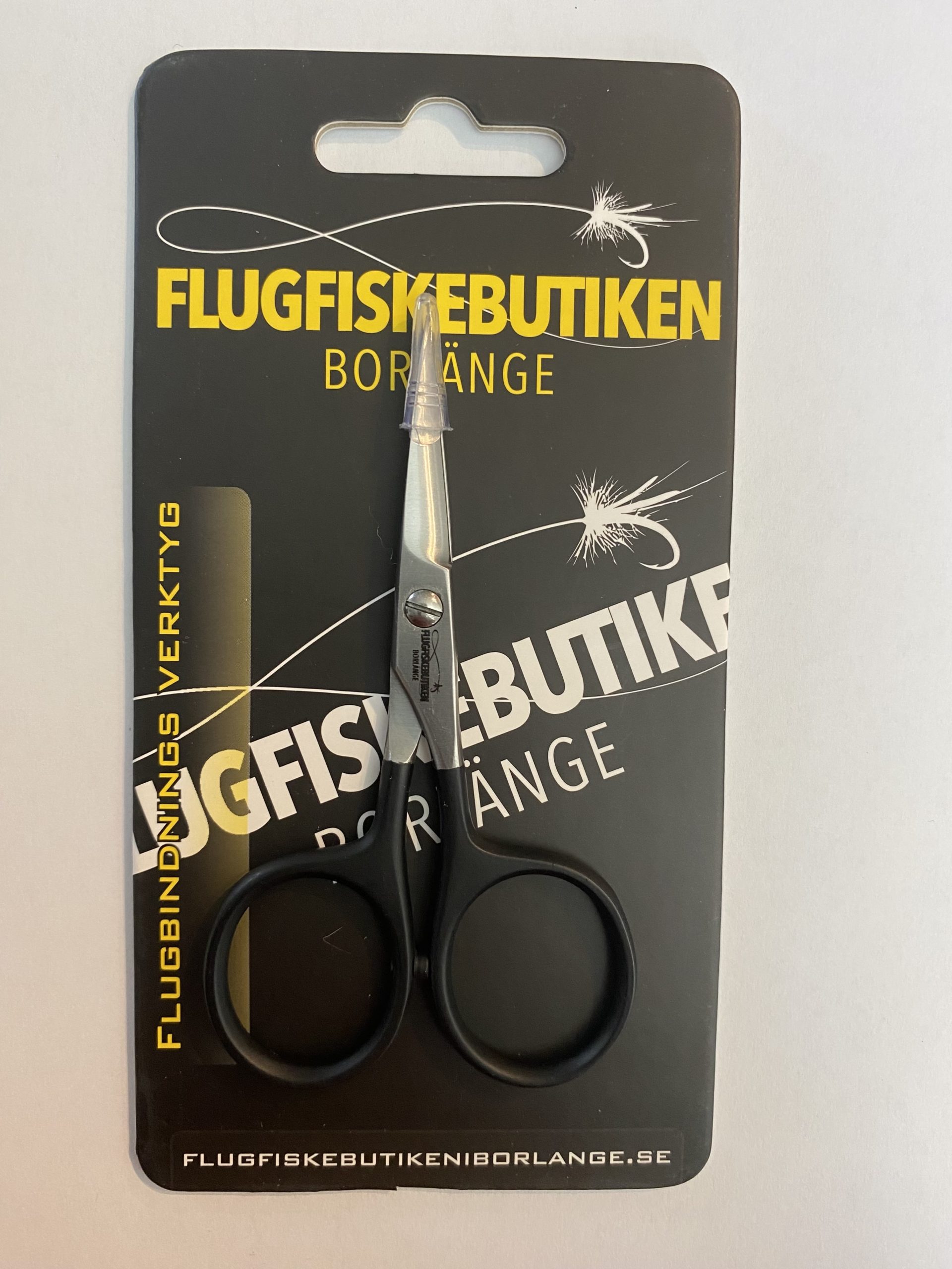 Flugfiskebutiken´s Japanese Razor Scissor 4" - Black