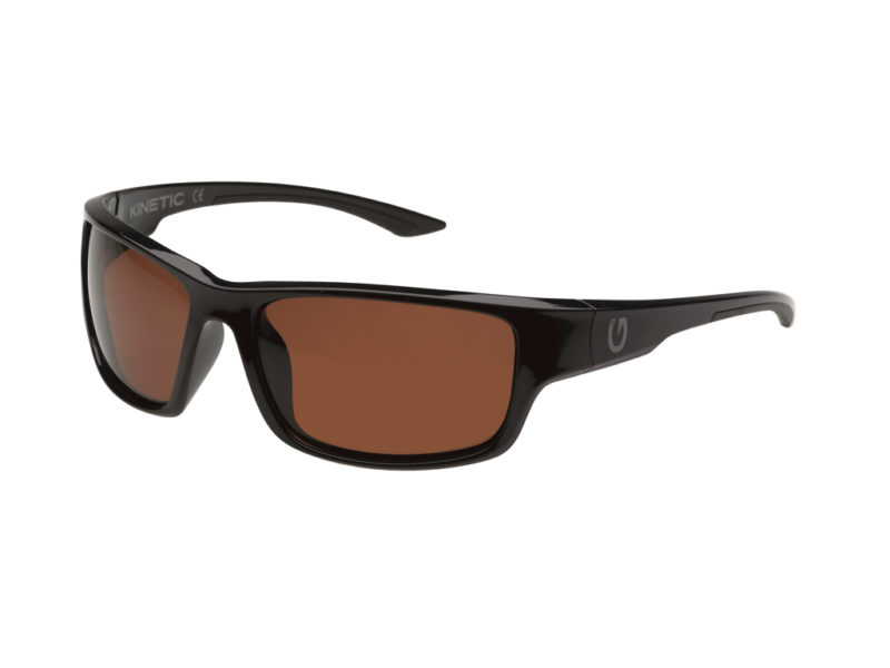 Kinetic Misty Creek Solglasögon - Black (Brown Lens)