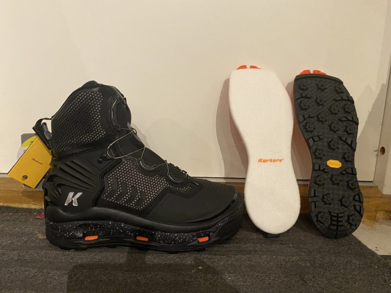 Korkers River OPS (Boa) Vadarsko - Filt & Vibramsula.