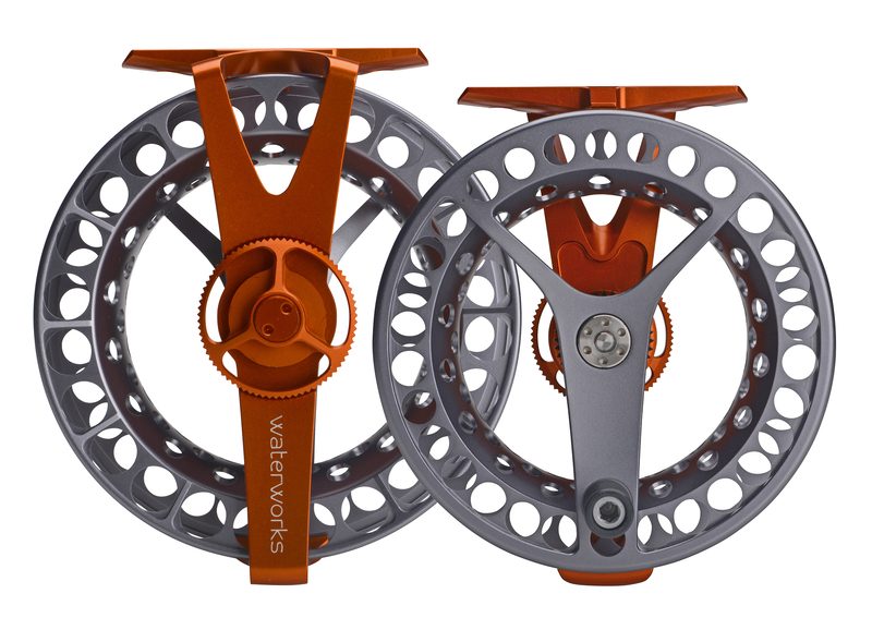 Lamson Force 2 SL Flugrulle Serie II - Orange/Grey