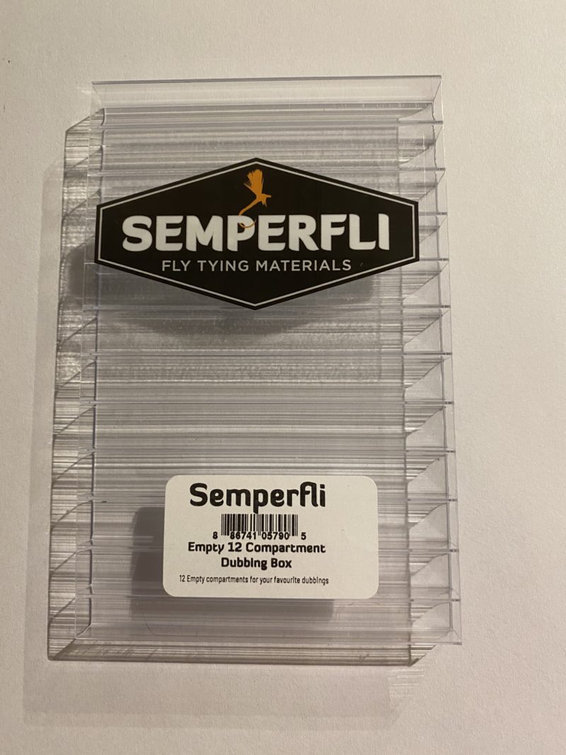 Semperfli - Empty 12 Compartment Dubbing Box