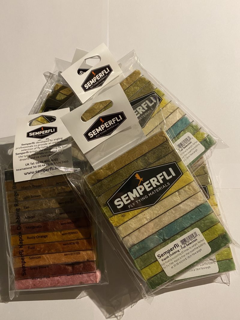Semperfli Kapok Dry Fly Dubbing Dispenser (Full Selection)