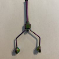 Flugfiskebutiken´s "Trådhållare" Bobbin Holder - Small, Midge, Titanium.