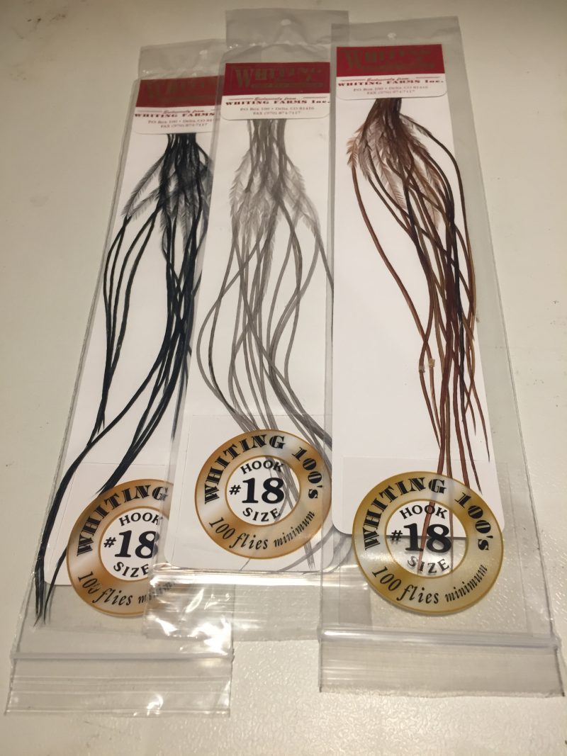 Whiting 100´s Hackelförpackning #18