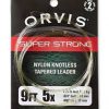 Orvis Superstrong Plus Tapered Leader 9 ft (2-Pack) - Bild 2