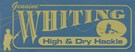 whiting high & dry hackle